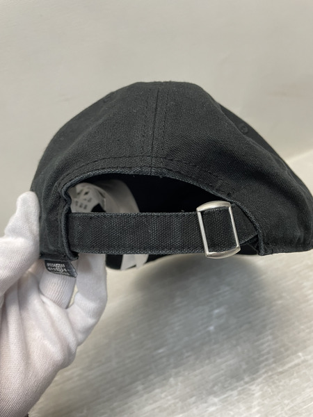 MM6 25SS ロゴ刺繍キャップ 黒 SH0TC0005-M35346