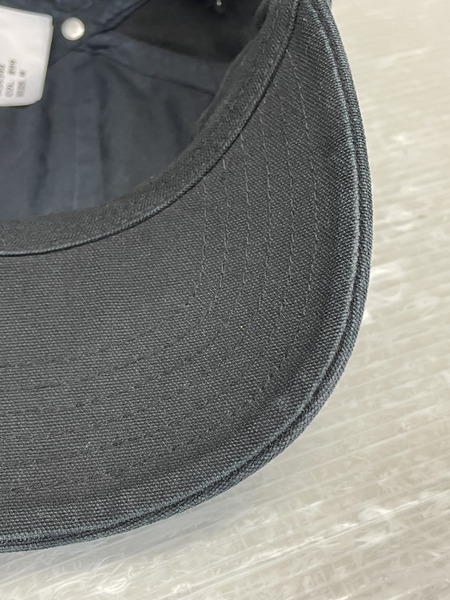 MM6 25SS ロゴ刺繍キャップ 黒 SH0TC0005-M35346