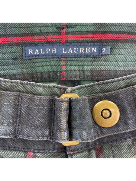 POLO RALPH LAUREN パンツ 変形チェックパンツ (W30)
