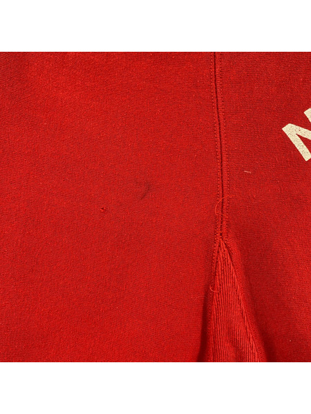 Champion パンツ 80s RW NYACプリントスウェットパンツ (S) 赤