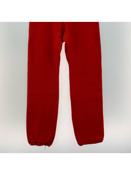 Champion パンツ 80s RW NYACプリントスウェットパンツ (S) 赤