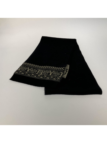 Yohji Yamamoto ノルディック柄 マフラー