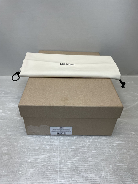 LEMAIRE レザー サンダル 39 ブラック
