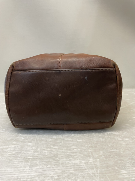 OLD COACH ショルダー バッグ レザー ブラウン 9166