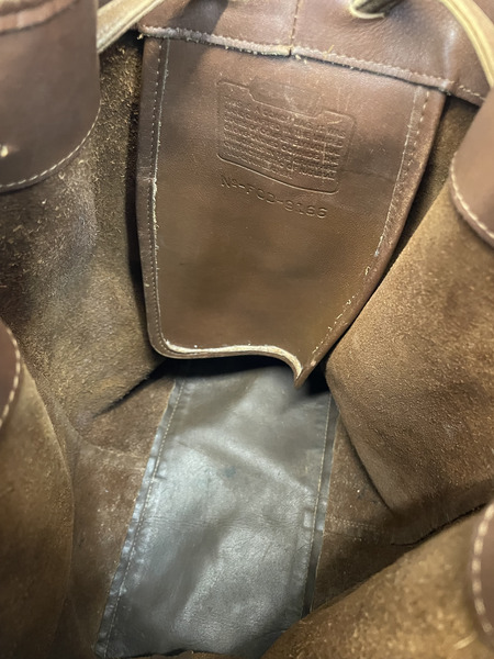  OLD COACH ショルダー バッグ レザー ブラウン 9166