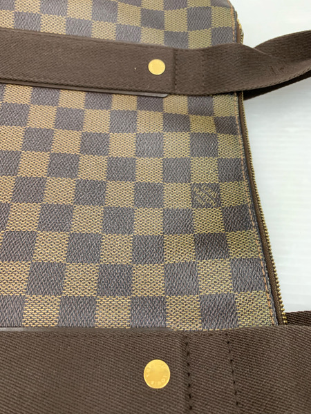 ルイ ヴィトン LOUIS VUITTON カバ ボブール バッグ ダミエ エベヌ N52006.トートバッグ ハンドバッグ ブラウン系