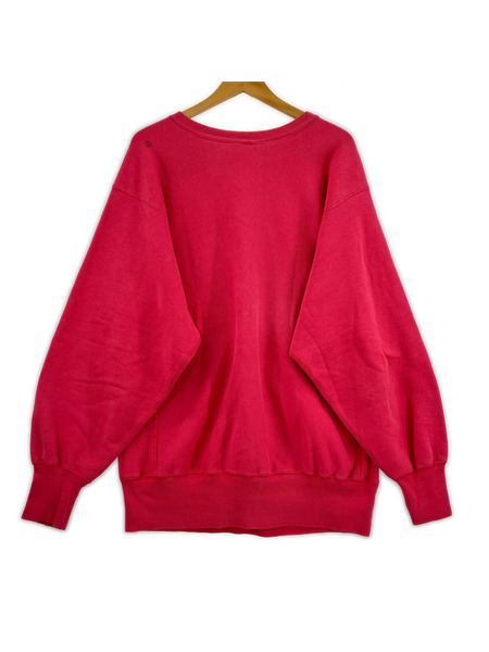 Champion スウェット・トレーナー Reverse Weave 90s ピンク