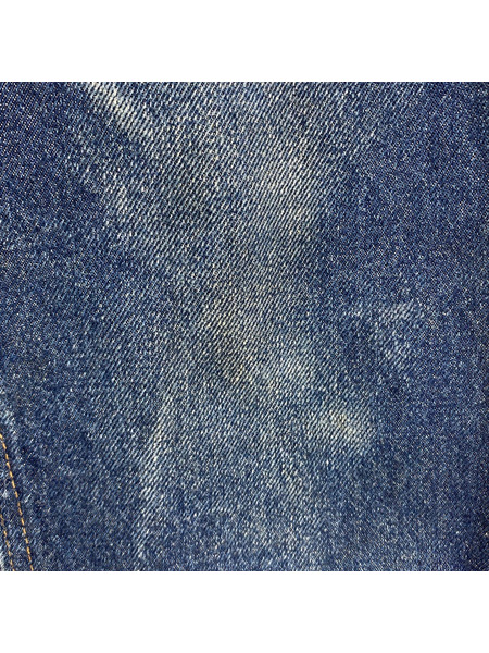デニム・ジーンズ PRSN BLU ダブルニーデニムパンツ USA製 W31 BLU