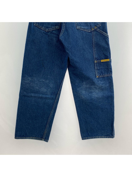 デニム・ジーンズ PRSN BLU ダブルニーデニムパンツ USA製 W31 BLU
