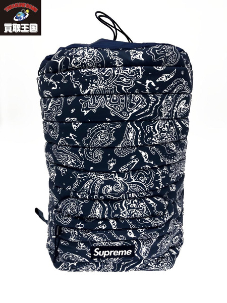 supreme 22aw puffer backpack