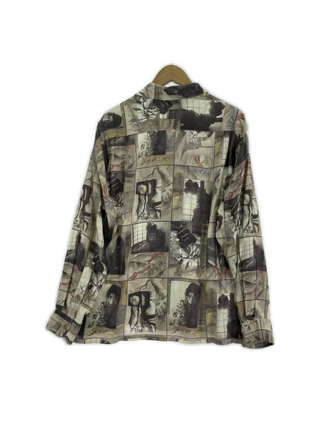 WACKO MARIA 21SS HAWAIIAN SHIRT L/S 晴雨緊縛図 M