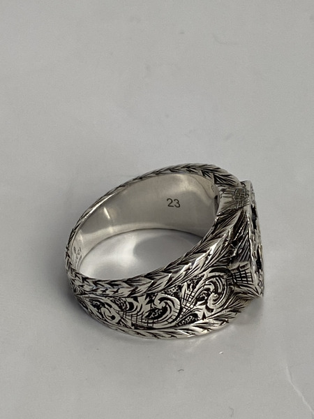 GUCCI/インターロキングG/アラベスクリング 23号