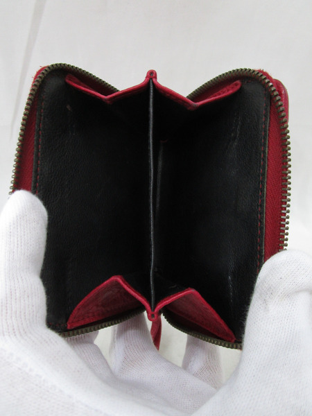 BALENCIAGA コンパクトウォレット 赤 168503・496334