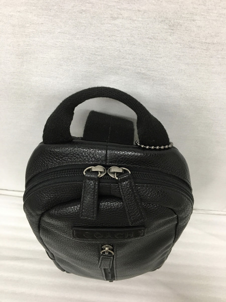 COACH　F70691　キャムデンボディバッグ　黒