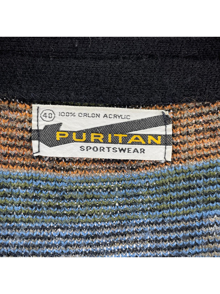 OLD・VINTAGE カーディガン 60s PURITAN アクリルカーディガン
