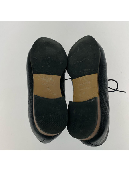 SOLOVIERE シューズ フラットレザーシューズ BLK 43