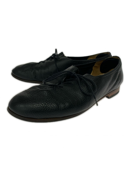 SOLOVIERE シューズ フラットレザーシューズ BLK 43