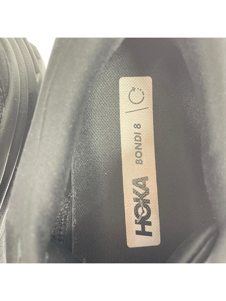 HOKA ONE ONE スニーカー BONDI 8 黒 27.5 1123202 BBLC