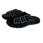 NIKE サンダル AIR MORE UPTEMPO SLIDE 黒 28.0cm
