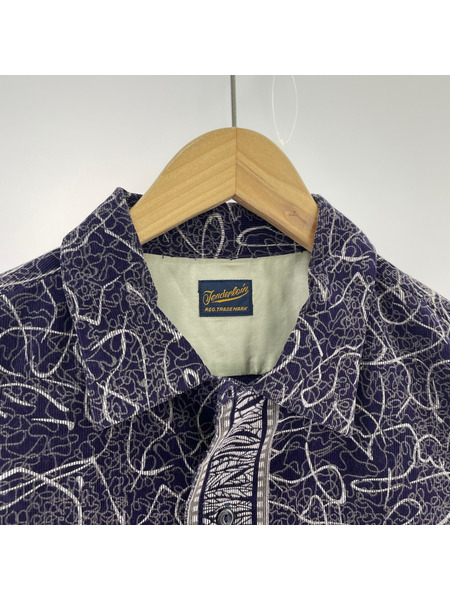 TENDERLOIN 長袖シャツ コーデュロイ 紫