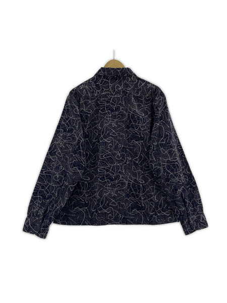 TENDERLOIN 長袖シャツ コーデュロイ 紫