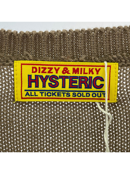 HYSTERIC GLAMOUR ニット・セーター 24AW GUMI BEARジャカード ワンピース