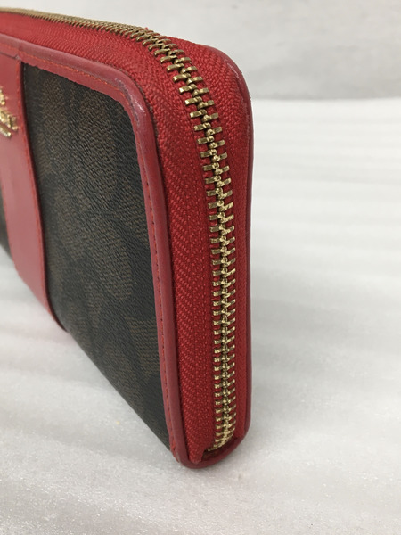 COACH　長財布 SIGNATURE ACCORDION ZIP WALLET[値下]