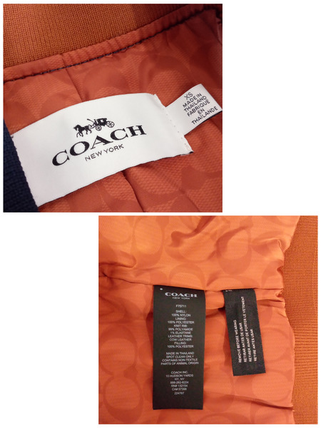 COACH MA-1/ジャケット(XS)