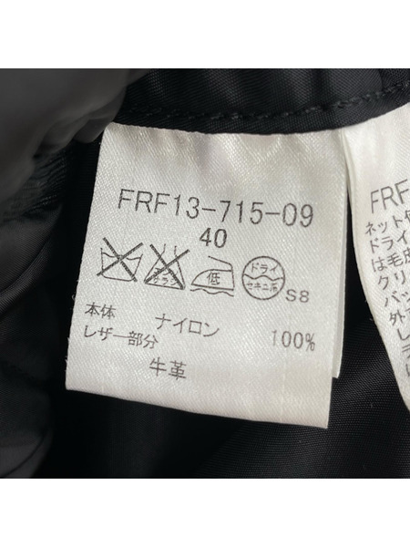 BURBERRY BLUE LABEL ソノ他 ファー付キ モッズコート 黒 40