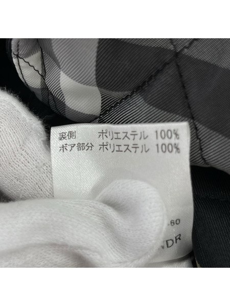 BURBERRY BLUE LABEL ソノ他 ファー付キ モッズコート 黒 40