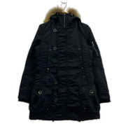 BURBERRY BLUE LABEL ソノ他 ファー付キ モッズコート 黒 40