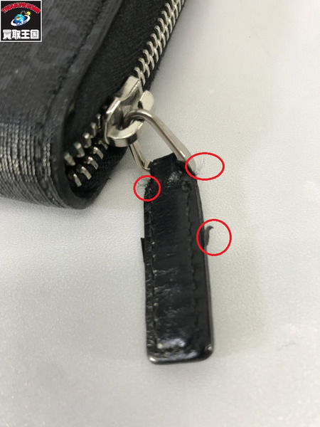 GUCCI 長財布 GGスプリーム シェリーライン