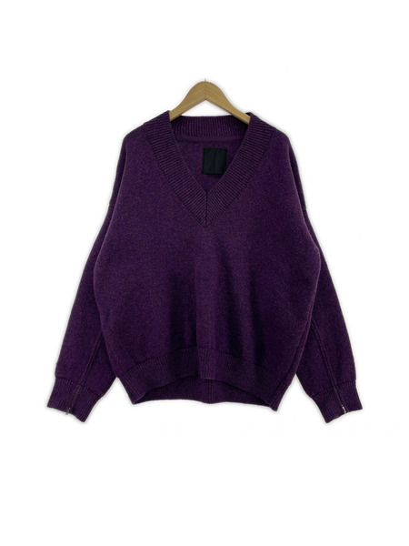 UNUSED ニット・セーター 18AW 7G V-NECK KNIT