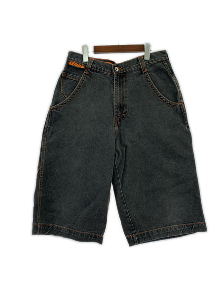 OLD・VINTAGE ショートパンツ JNCO/デニム/ハーフパンツ/黒系