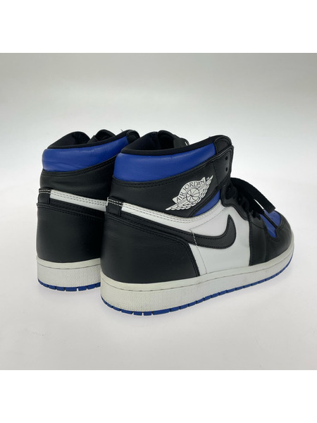 NIKE スニーカー AJ1 RETRO HIGH OG ROYAL TOE 26cm
