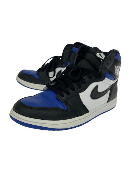 NIKE スニーカー AJ1 RETRO HIGH OG ROYAL TOE 26cm