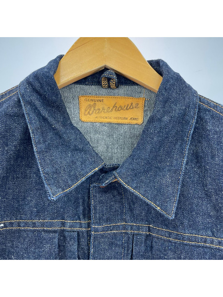 WAREHOUSE デニムジャケット 2008 1947 MJ Pre-Rodeo Jacket 40 濃紺