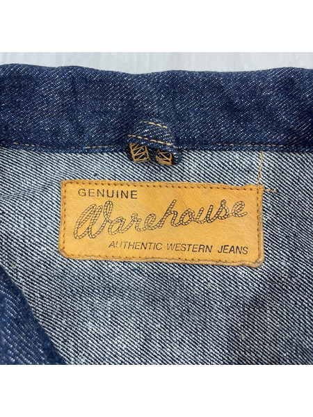 WAREHOUSE デニムジャケット 2008 1947 MJ Pre-Rodeo Jacket 40 濃紺