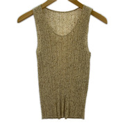 PLEATS PLEASE 半袖Tシャツ・カットソー 総柄 ベージュ (3)