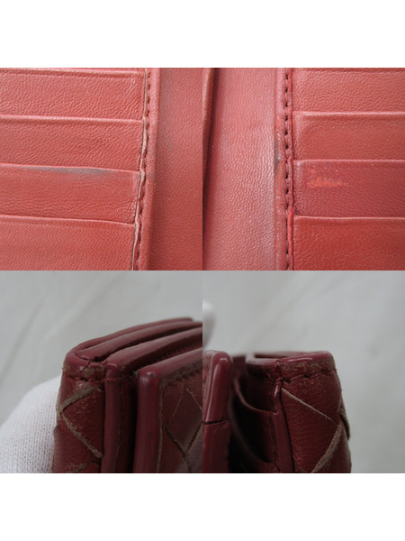 Bottega Veneta イントレチャート 2つ折り財布