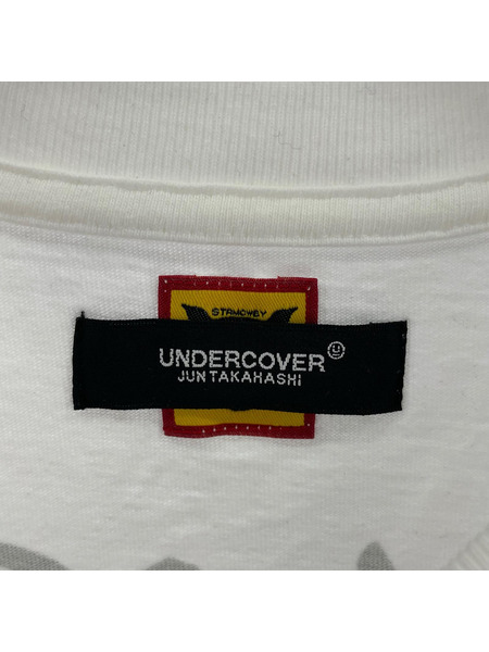 UNDERCOVER 長袖Tシャツ・カットソー プリントTee white XXL
