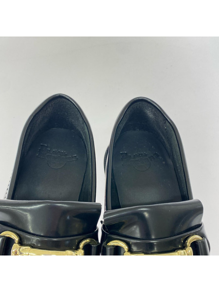 Dr.Martens シューズ ホースビット フリンジ ローファー 黒 UK8 レザー