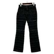 HYSTERIC GLAMOUR デニム・ジーンズ スクラッチフレアデニム/25