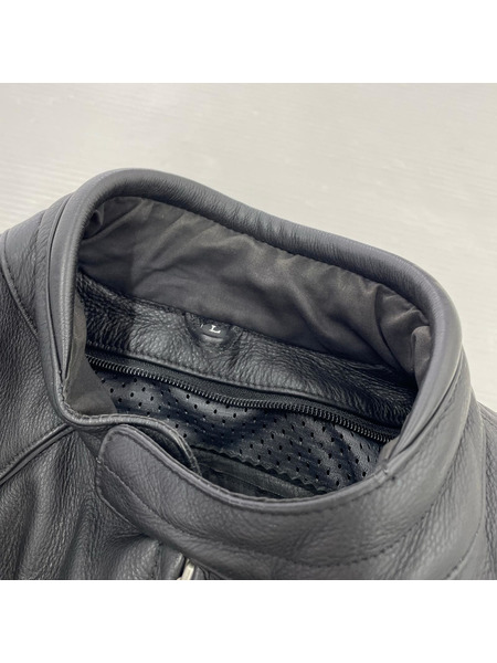 Harley-Davidson ジャケット Reflective Skull Leather Jacket(L)