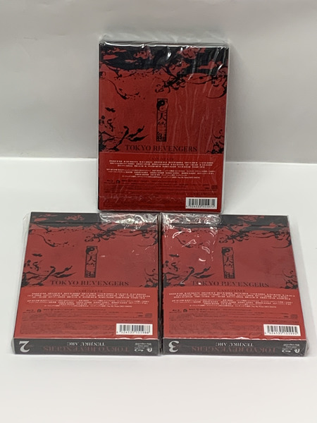 BD 東リベ 3期 天竺編 全3巻セット PCXP-51041 / 51042 / 51043 未開封 Ｂｌｕ-ｒａｙ 東京リベンジャーズ 