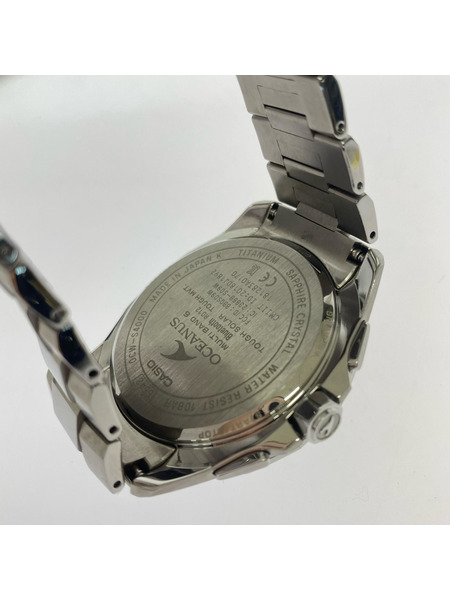 CASIO メンズ時計 OCEANUS/電波ソーラー/OCW-S4000F-7AJF