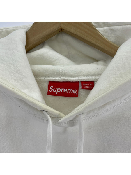 Supreme パーカー Small Box Hooded ホワイト(XL)