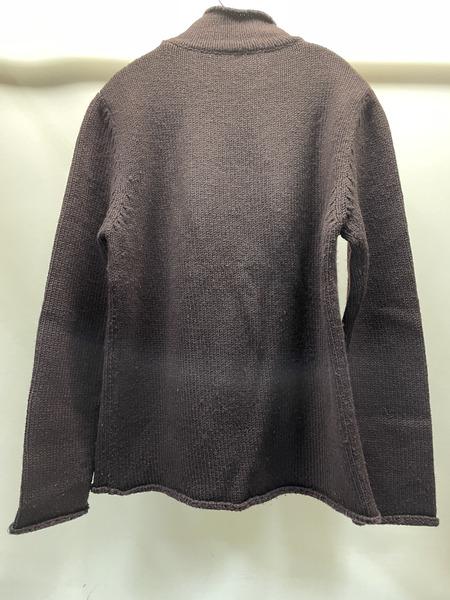 LOUIS VUITTON 13AW チャップマンブラザーズ 雪豹 ボトルネックニット XS ブラウン