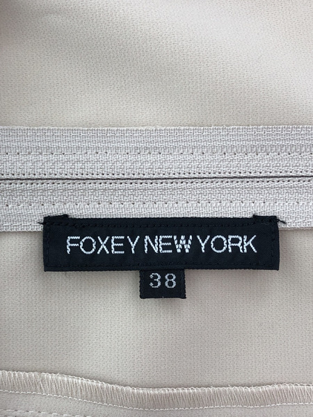 FOXEY NEW YORK フィットフレアワンピース 38