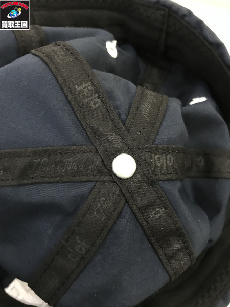 たけだバーベキュー×Chi-bee×Clef キャップ /ネイビー/帽子[値下]